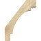 Ekena Millwork 6"W x 20"D x 26"H Merced Rough Sawn Knee Brace, Douglas Fir BRC06X20X26MRC00RDF - alternate 3